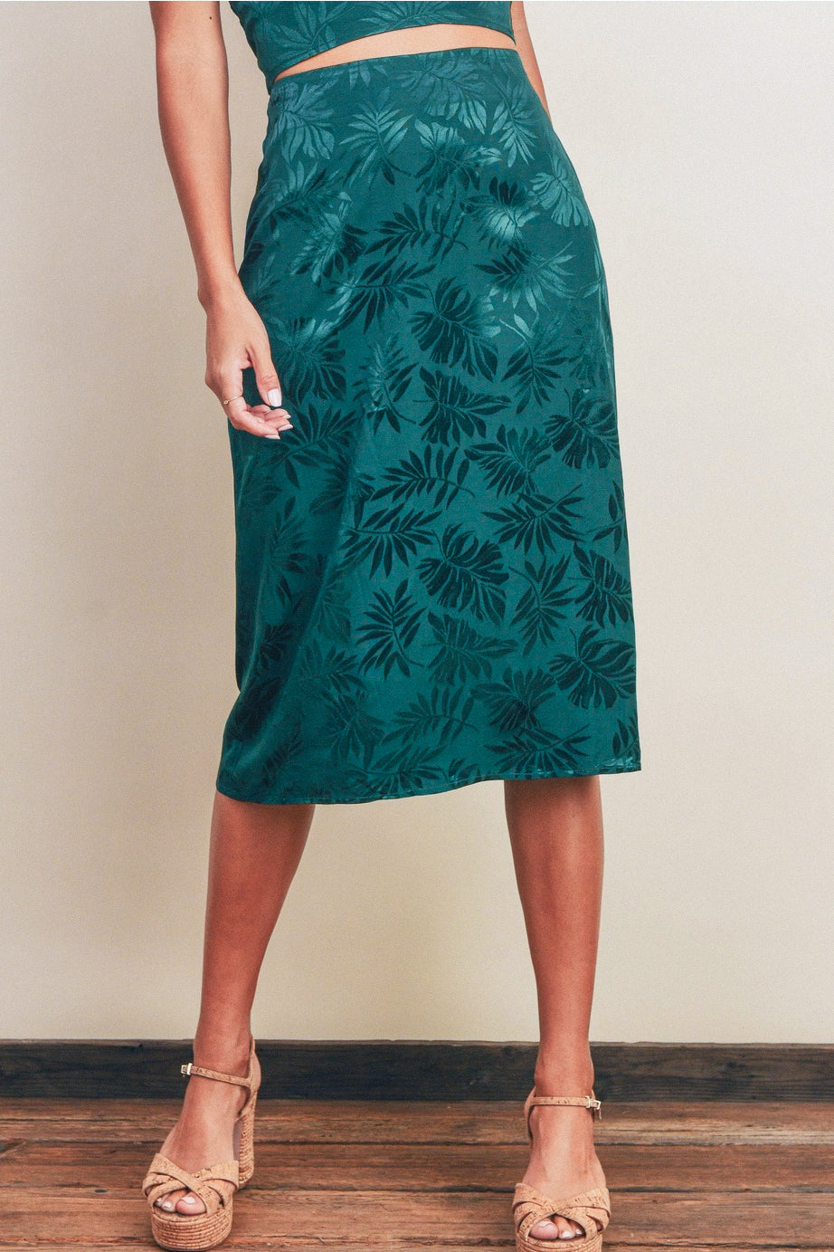 Emerald Palms Skirt