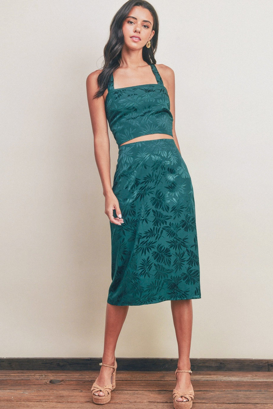Emerald Palms Skirt