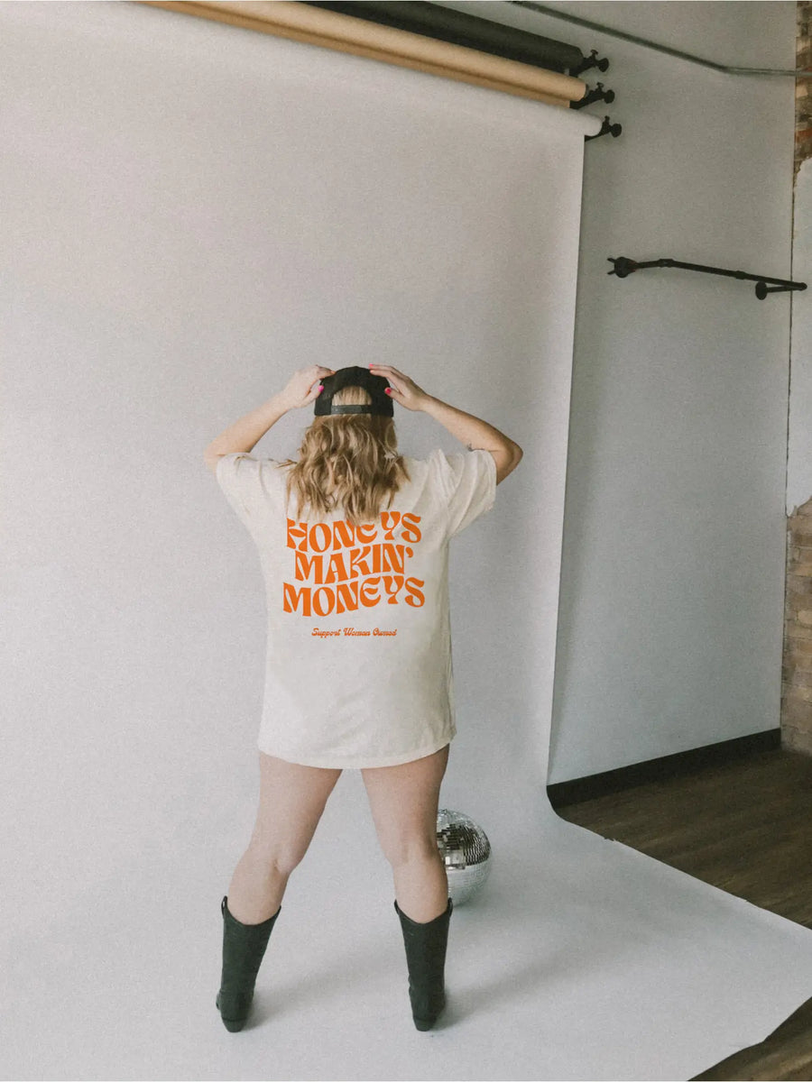 Support Woman Owned Tee