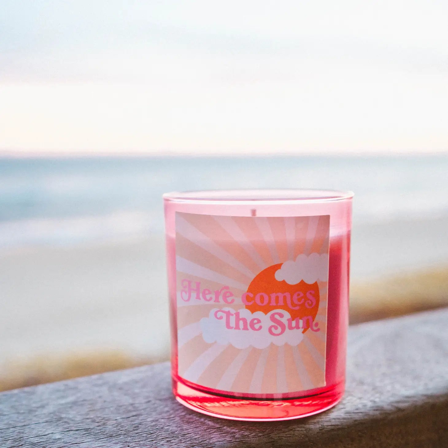 Here Comes The Sun Candle